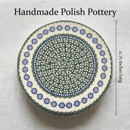 Maia Cake Plate Polish Pottery