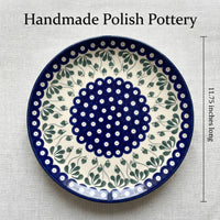 Alyce Cake Plate Polish Pottery