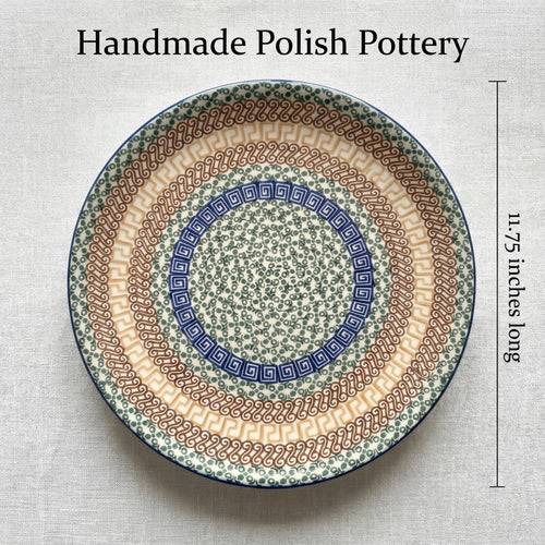 Athena Cake Plate Polish Pottery