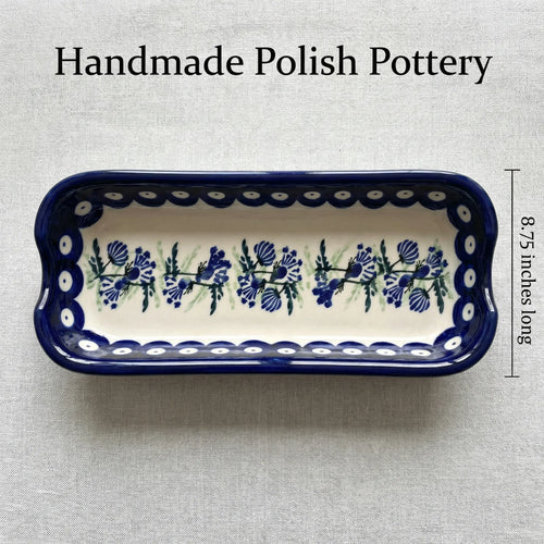 Polish Pottery Dimensions Sweet Annie Corn on the Cob Plate