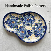 Daisy Surprise Breakfast Plate Polish Pottery
