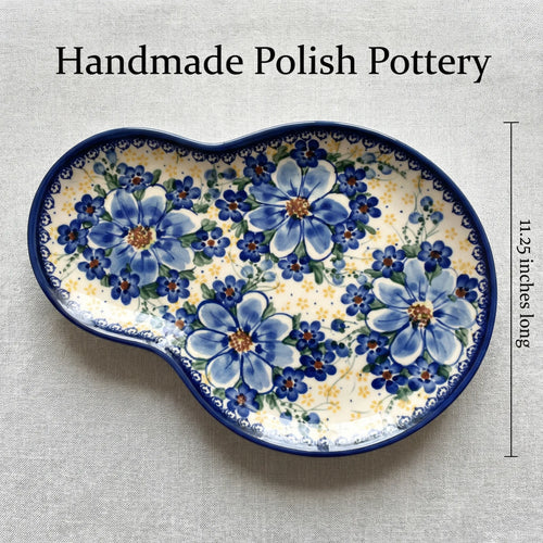 Daisy Surprise Breakfast Plate Polish Pottery