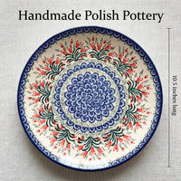 Polish Pottery Dimensions Spring Tulip Dinner Plate