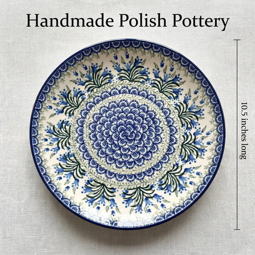 Polish Pottery Dimensions Tulip Bouquet Dinner Plate