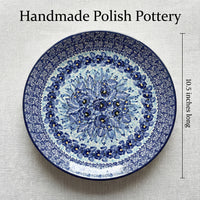 Polish Pottery Dimensions Joanna Dinner Plate