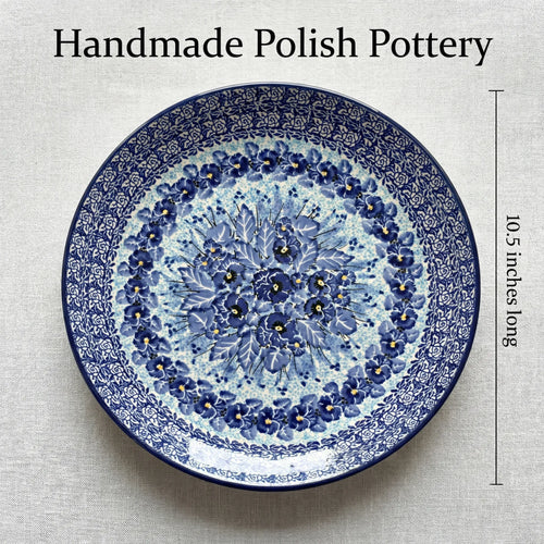 Polish Pottery Dimensions Joanna Dinner Plate