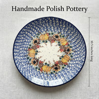 Polish Pottery Dimensions Harvest Bounty Dinner Plate