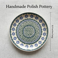 Maia Gravy Boat & Plate Polish Pottery