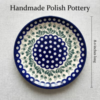 Alyce Gravy Boat & Plate Polish Pottery