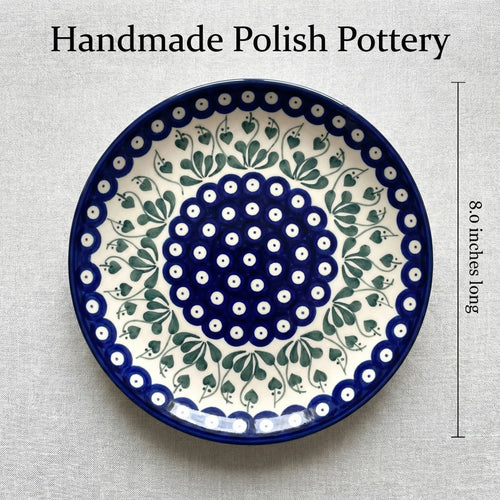 Alyce Gravy Boat & Plate Polish Pottery