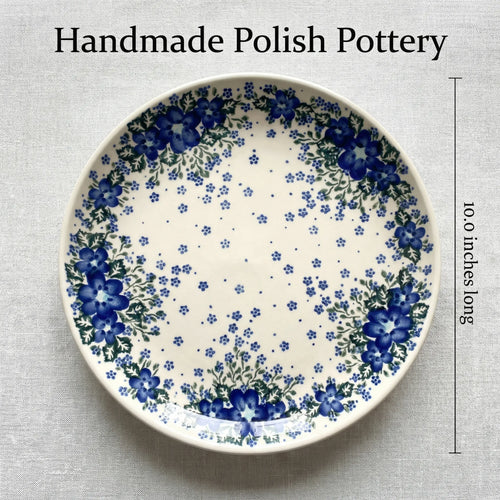 Melanie Cake Plate Polish Pottery