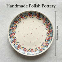 Tara Cake Plate Polish Pottery