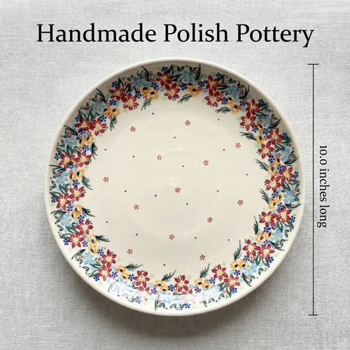Tara Cake Plate Polish Pottery