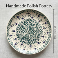Polish Pottery Dimensions Medium Scroll Plate Rack Version 1