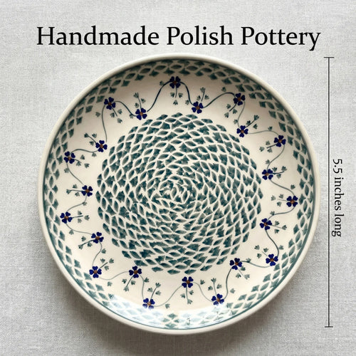 Polish Pottery Dimensions Medium Scroll Plate Rack Version 1