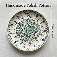 Polish Pottery Dimensions Medium Scroll Plate Rack Version 4