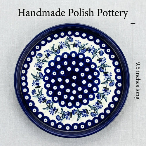 Sweet Annie Torte Plate Polish Pottery