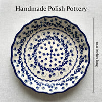 Alyce Pie Plate Polish Pottery