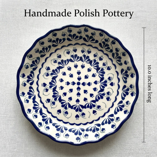 Alyce Pie Plate Polish Pottery