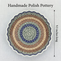 Athena Torte Plate Polish Pottery