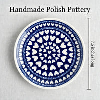 Polish Pottery Dimensions Valentina Dessert Plate