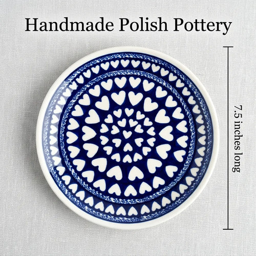 Polish Pottery Dimensions Valentina Dessert Plate