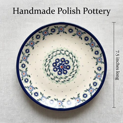 Polish Pottery Dimensions Petite Bouquet Dessert Plate