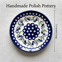 Sweet Annie Dessert Plate Polish Pottery