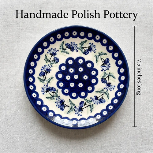 Sweet Annie Dessert Plate Polish Pottery
