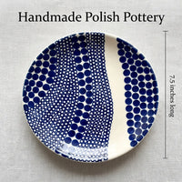 Zara Dessert Plate Polish Pottery