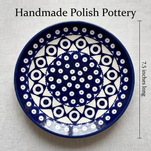 Xandra Dessert Plate Polish Pottery