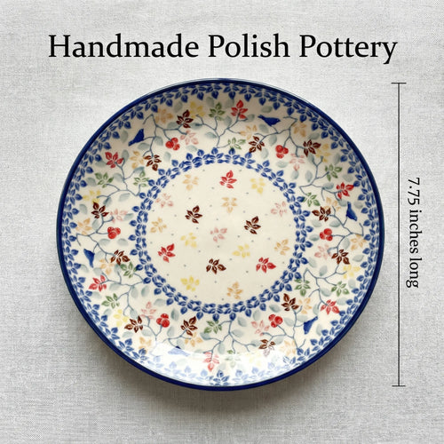 Polish Pottery Dimensions Autumn Grove Dessert Plate