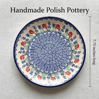 Polish Pottery Dimensions Memory Garden Dessert Plate