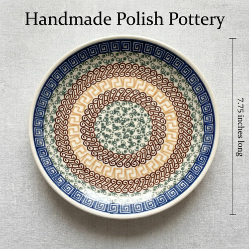 Polish Pottery Dimensions Athena Dessert Plate
