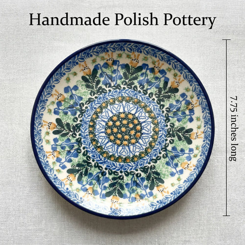 Polish Pottery Dimensions Lily of the Valley Dessert Plate