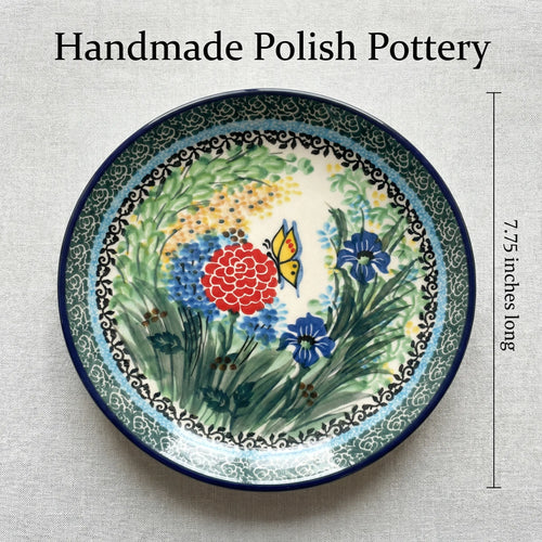 Polish Pottery Dimensions Teresa Dessert Plate