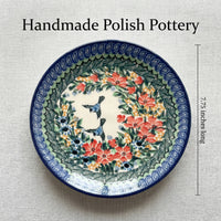 Polish Pottery Dimensions Maria Dessert Plate