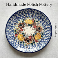 Polish Pottery Dimensions Harvest Bounty Dessert Plate