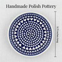 Valentina Pie Plate Polish Pottery