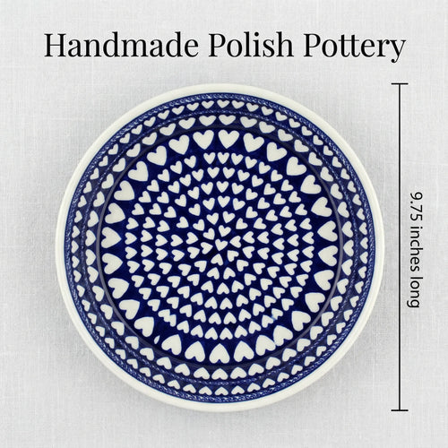 Valentina Pie Plate Polish Pottery