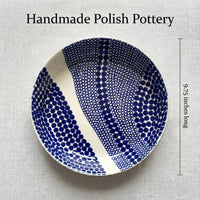 Zara Pie Plate Polish Pottery