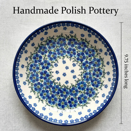 Kalina Pie Plate Polish Pottery