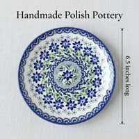 Hallsey Berry Bowl with Plate Polish Pottery