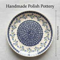 Tulip Pedestal Cake Plate Polish Pottery