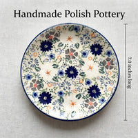 Polish Pottery Dimensions Carnival Dessert Plate
