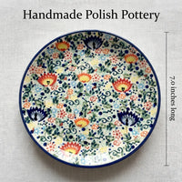 Polish Pottery Dimensions Desert Oasis Dessert Plate