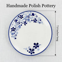 Polish Pottery Dimensions Susanna Dessert Plate