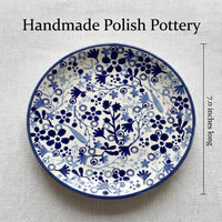 Polish Pottery Dimensions Darcy Dessert Plate