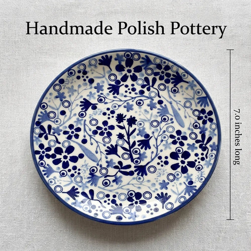 Polish Pottery Dimensions Darcy Dessert Plate