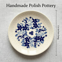 Polish Pottery Dimensions Elizabeth Dessert Plate